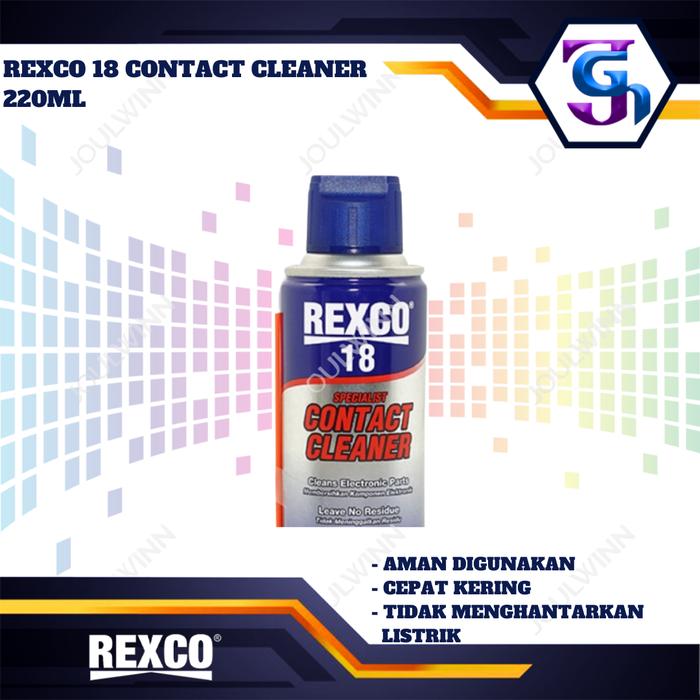Gambar REXCO 18 Contact Cleaner 220 & 500 ml - 220ml dari Joulwinn official store undefined Tokopedia