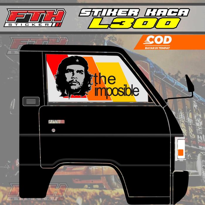 Gambar Stiker One Way Jaring-Jaring Kaca Samping L300 PICK UP DLL - Bisa Custom Desain Bebas - KACA KANAN, 1 dari Toko Sparepart Onlinez undefined Tokopedia