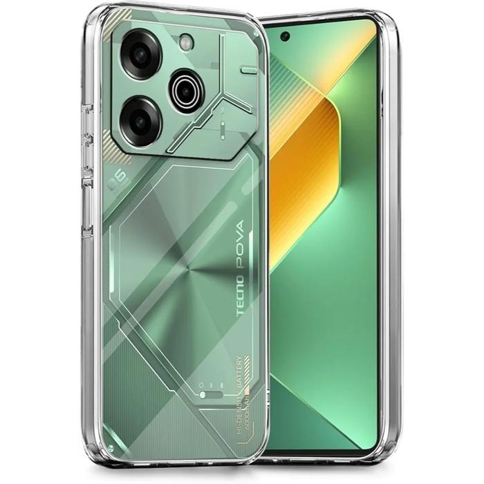 Gambar SOFTCASE TECNO POVA 6 POVA 6 PRO 5G JELLY SILIKON ULTRATHIN SHOCKPROOF BACK LENS COVER - POVA 6 PRO dari xNimitz undefined Tokopedia