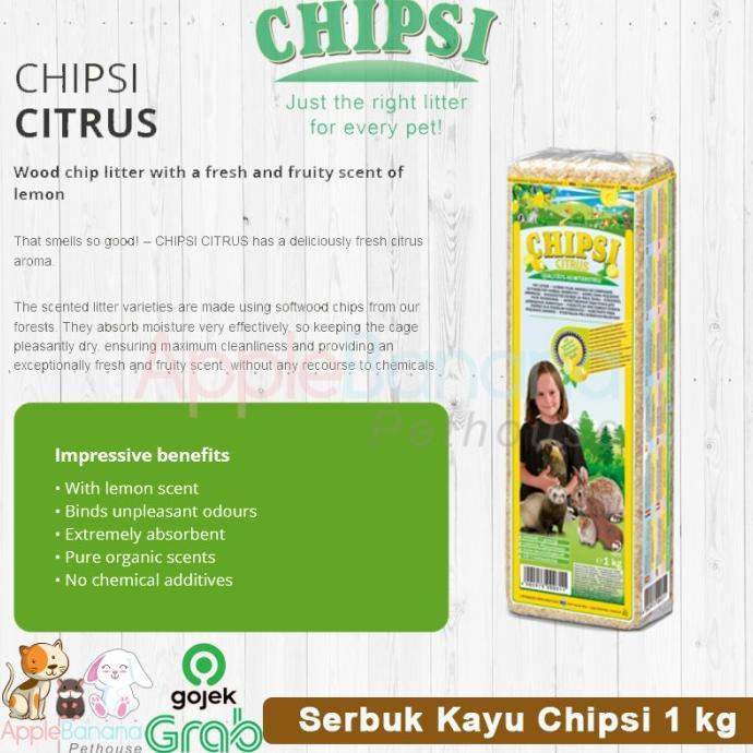 Gambar Ready!! SERBUK KAYU /BEDDING/LITTER CHIPSI ALL VARIAN 1 KG - Citrus dari intan_sehat undefined Tokopedia