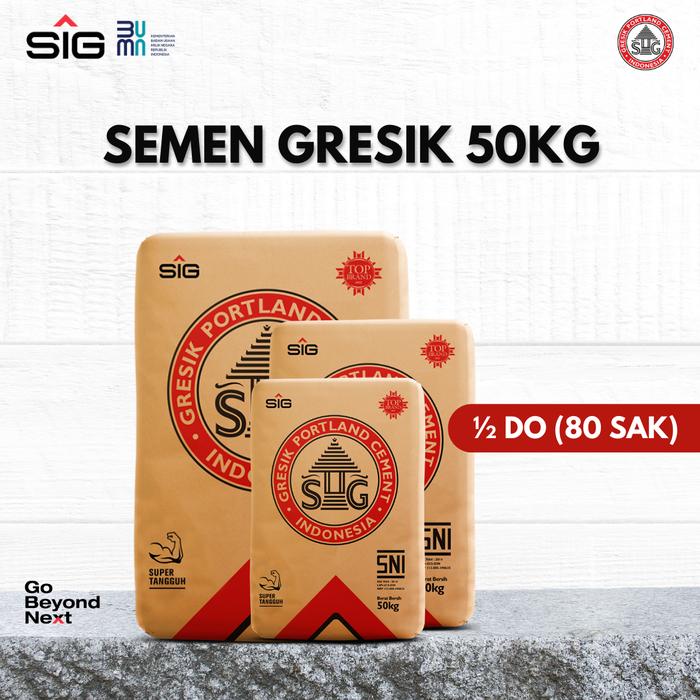 Gambar Semen Gresik 50kg Area Bekasi - ½ DO (80sak), Tanpa Bongkar dari SIG ONLINE STORE undefined 5 Tokopedia