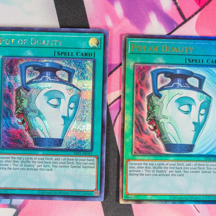 YuGiOh AE ES01-AE061 Pot of Duality - UL | Indo4ward