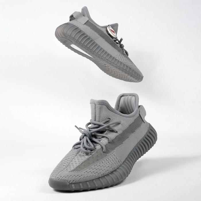 Jual Yeezy 350 Boost V2 Steel Grey All Grey Triple Grey 44