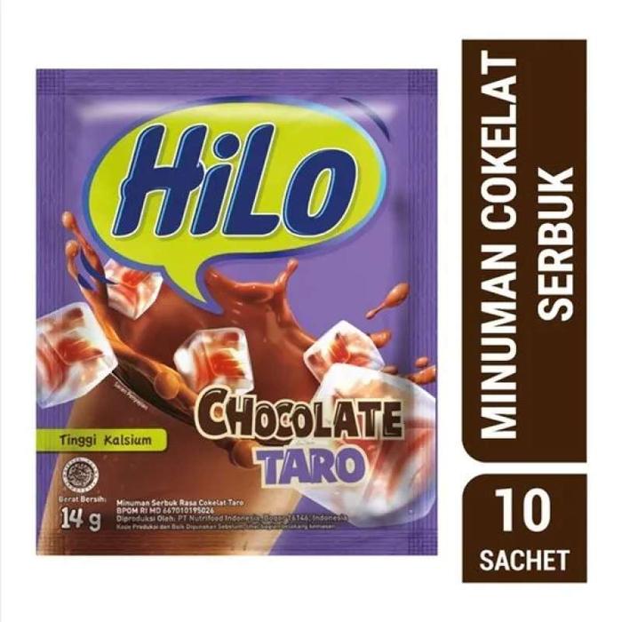 Gambar Hilo Choco Taro isi 10 sachet dari Asri Frozen Sosis Nuget undefined Tokopedia
