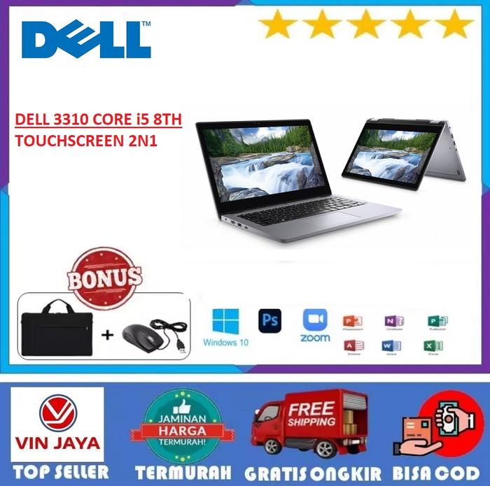 Jual Laptop Dell Latitude 3310 i5 GEN 8 TOUCH RAM 8GB/1TB SSD Nvme