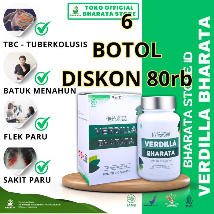 Gambar OBAT HERBAL TBC TB INFEKSI FLEK PARU SESAK NAFAS BATUK BERDARAH AMPUH - PAKET 4 BOTOL dari Bharata Store com undefined Tokopedia