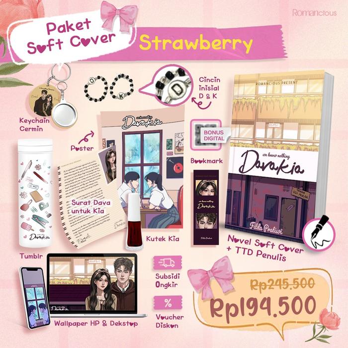 Gambar Pre Order Buku We Know Nothing Davakia (Hard Cover) - Filda Pratiwi - Romancious - Bumifiksi - STRAWBERRY dari Bumi Fiksi Makassar Kota Makassar Tokopedia