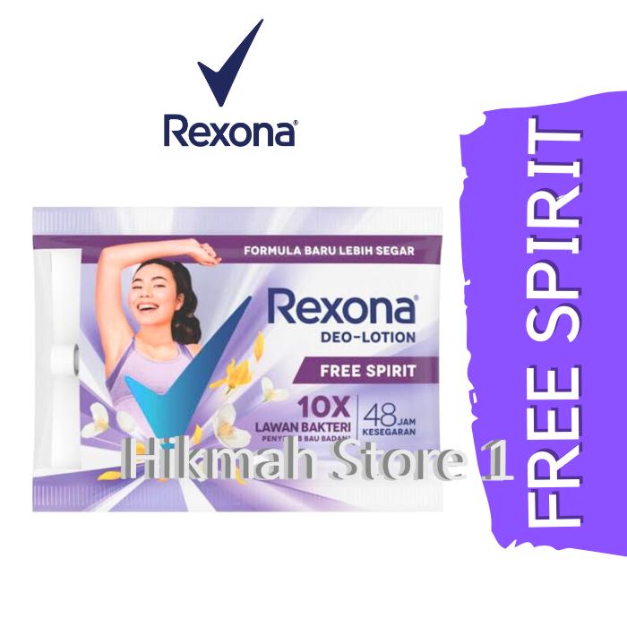 Gambar REXONA DEO LOTION 9gr SACHET RENCENG MEN WOMEN CERAH SEGAR HIJAB - 1 Rexona Ungu dari Hikmah Store 1 undefined Tokopedia