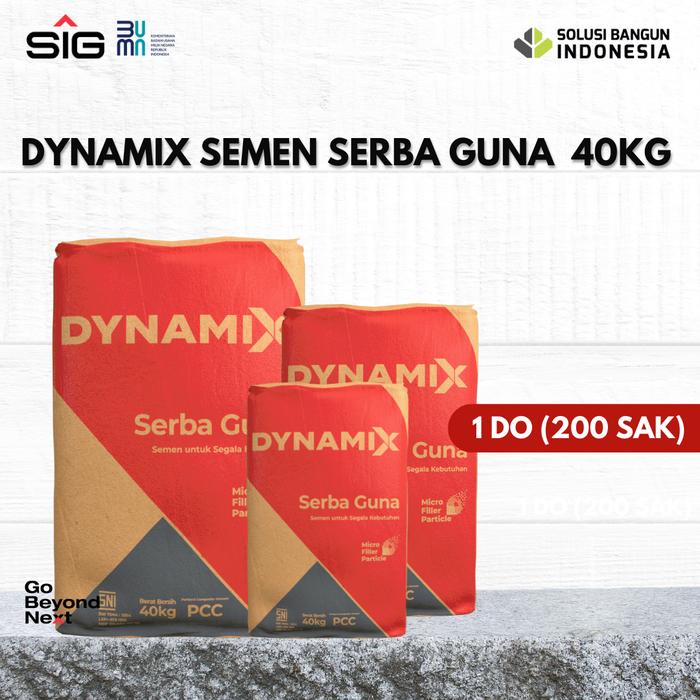 Gambar Dynamix Semen Serba Guna 40kg Area Bekasi - 1 DO (200sak), Tanpa Bongkar dari SIG ONLINE STORE undefined Tokopedia