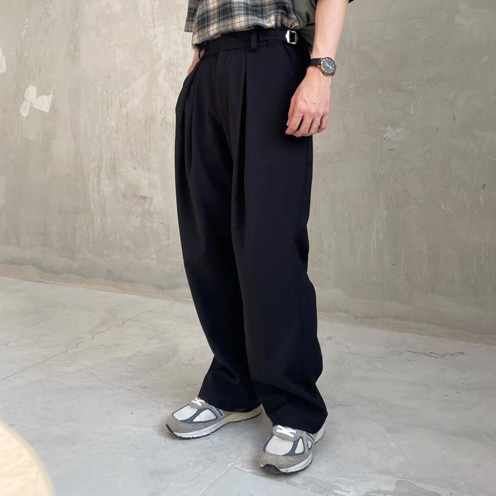 YOKOSAKAMOTO 22SS WEAVERS TROUSERS BAGGY（YOKO SAKAMOTO 