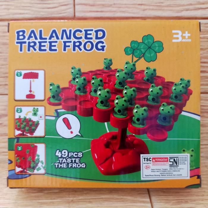 Gambar Mainan Astronauts frog rabbit balanced tree balancing game family game board game - frog 49pcs dari Victory Sagala undefined Tokopedia