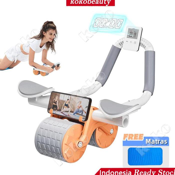 Jual XP ?Penjual Lokal?Ab Wheel Ab Roller Wheels Plank Trainer
