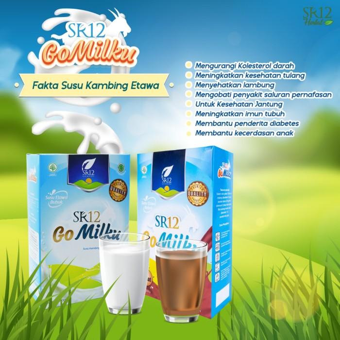 Gambar SR12 GOMILKU GO MILKU Susu Kambing Etawa Rasa STRAWBERRY 200 gr / 600 gr - 200 gram dari Julesfave undefined Tokopedia