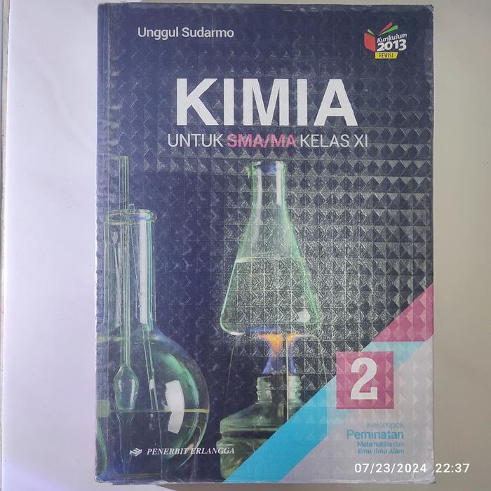 Gambar Buku Kimia Peminatan kelas 11/XI/2 SMA/MA Original K. 2013 edisi Revisi Penerbit Erlangga dari Nymph Beauty undefined Tokopedia