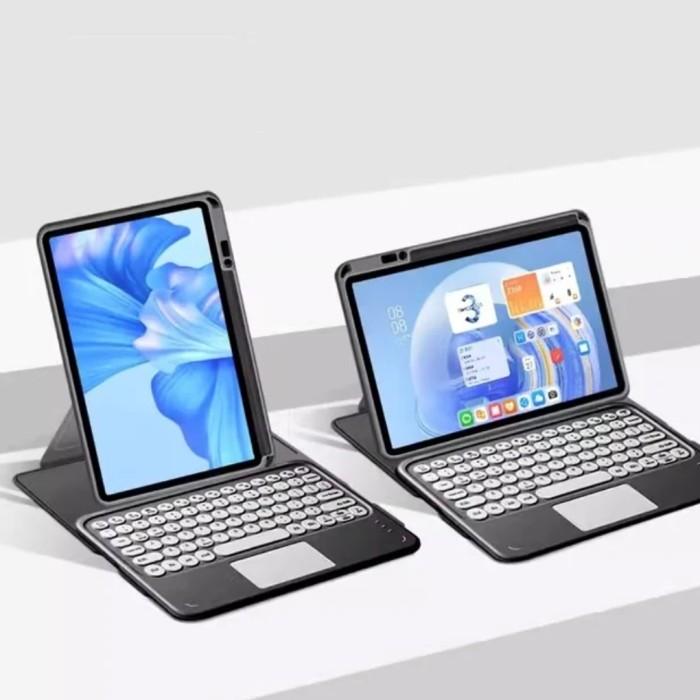 Gambar Paket Case Keyboard Touchpad for SAMSUNG GALAXY TAB S6 LITE Flip Cover - Hitam, Case Only dari nucleo undefined Tokopedia