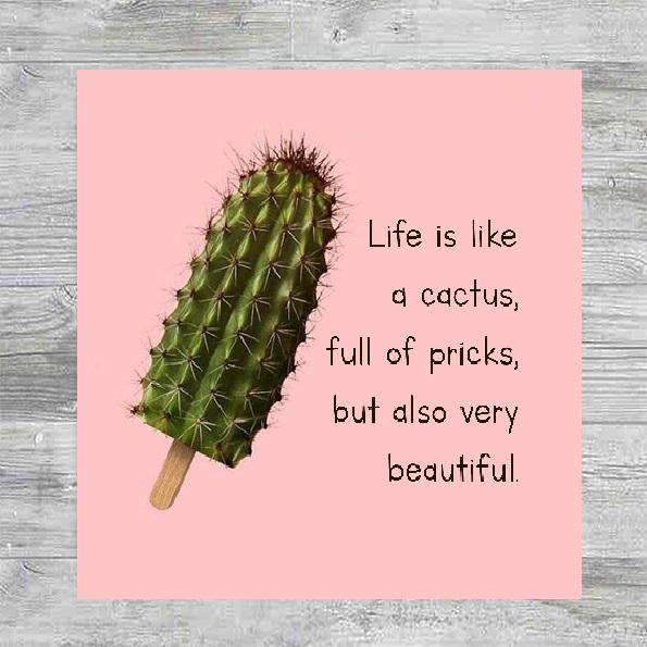 Gambar Poster Hiasan Pajangan Dinding Home Decor Kaktus Ice Cream dari Perfect Poster Store undefined Tokopedia