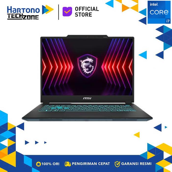 Gambar MSi Laptop Cyborg 14 A13VF Intel Core i7-13620H 2x 8GB 512GB Nvidia GeForce RTX 4060 8GB 14" FHD+ W11 dari MyHartono Tech Zone undefined Tokopedia