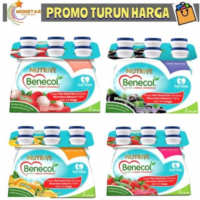 Gambar Nutrive Benecol 6 x 100 ml Minuman Penurun kolesterol Fibershot - Orange dari gumbangstoore undefined Tokopedia