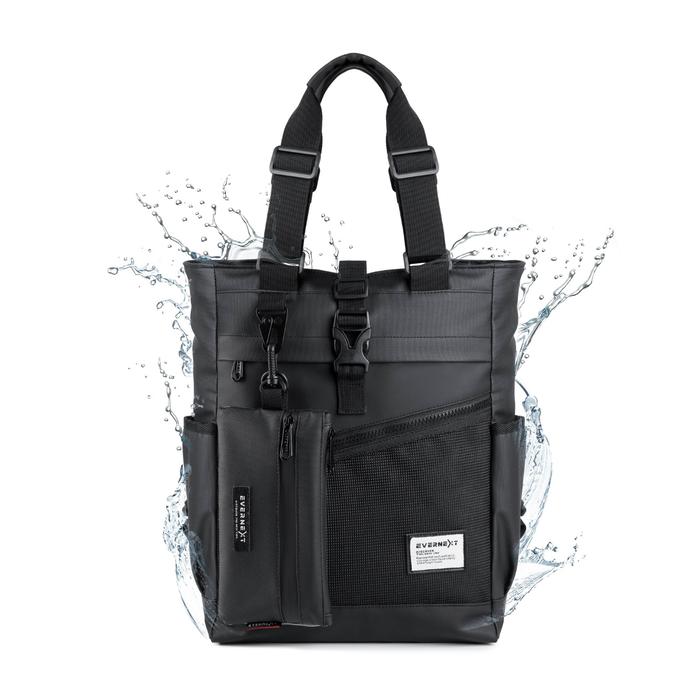 Gambar EVERNEXT - Totte Bag Laptop Pria Tas Jinjing Waterproof Tas Ransel Laptop Anti Air Tote Bag Raizen Tas Multifungsi Pria Wanita Totte Bag Kuliah Kerja - RAIZEN+POUCH dari EVERNEXT PROJECT undefined Tokopedia
