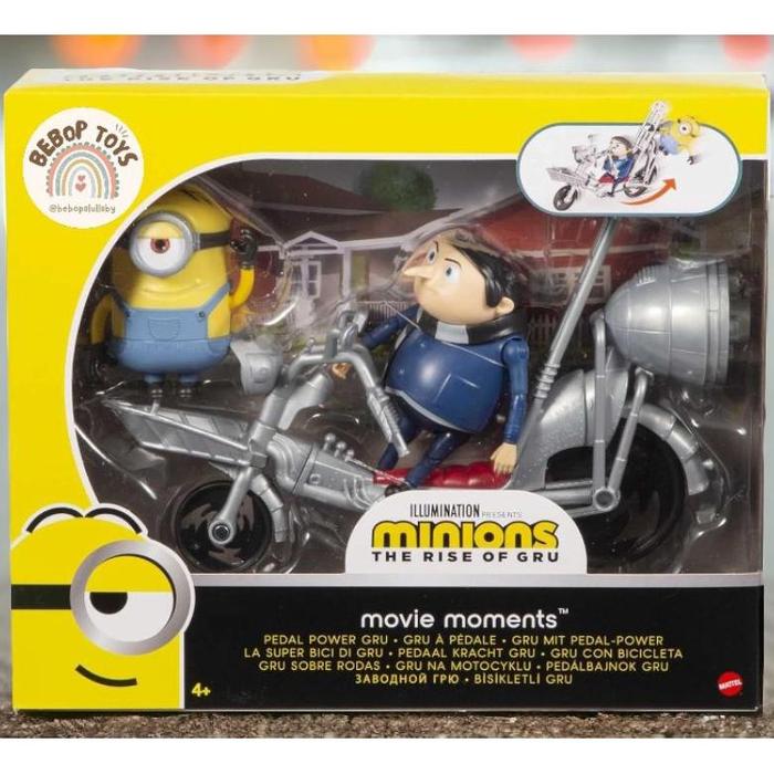 Gambar [New] MINION MOVIE MOMENTS PEDAL POWER GRU MINIONS MARTIAL ARTS MATTEL FIGURE MINIONS DESPICABLE ME minion - Power Pedal Gru dari glutuksego undefined Tokopedia