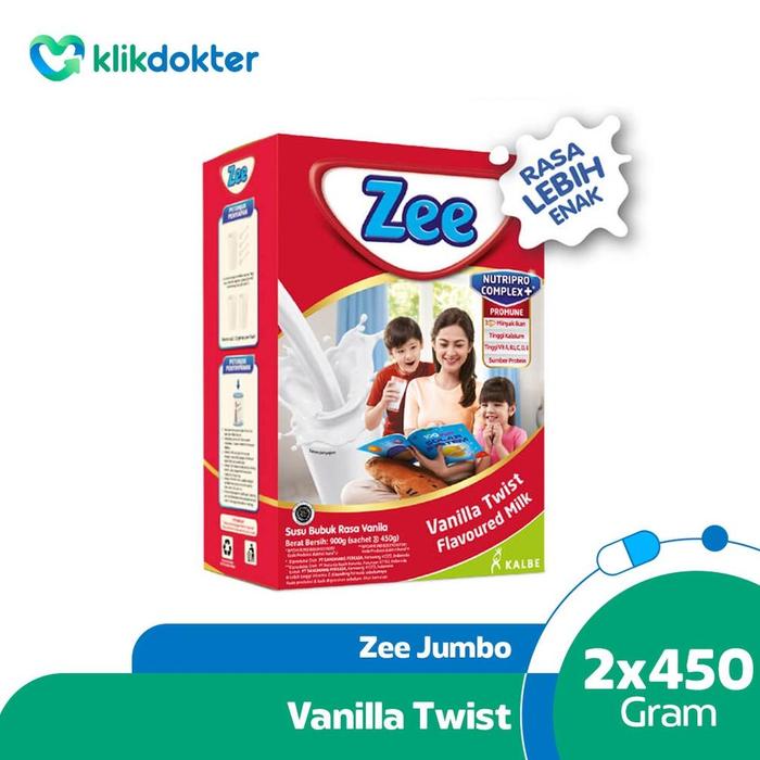 Gambar Zee Reguler Vanilla Twist Milk 2X450Gr dari official dans undefined Tokopedia