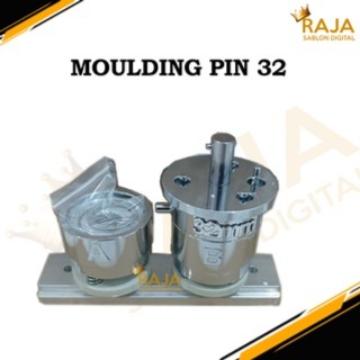 Gambar Moulding Pin 32, 44, 58, 75 , 2sisi 45MM( Untuk Mesin Pin Red Talent ) - MOULDING 32 RED dari Raja Sablon Digital undefined Tokopedia
