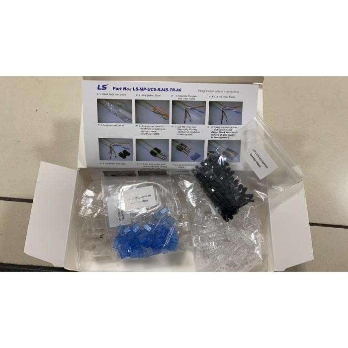 Jual LS Connector UTP cat 6 @100ea LS-MP-UC6-RJ45-TR-A1 - Jakarta Pusat ...