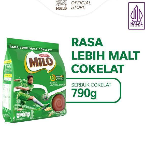 Gambar Milo Activ-Go Susu Coklat Pouch 790 Gr dari Serbaserbi Adastore undefined Tokopedia