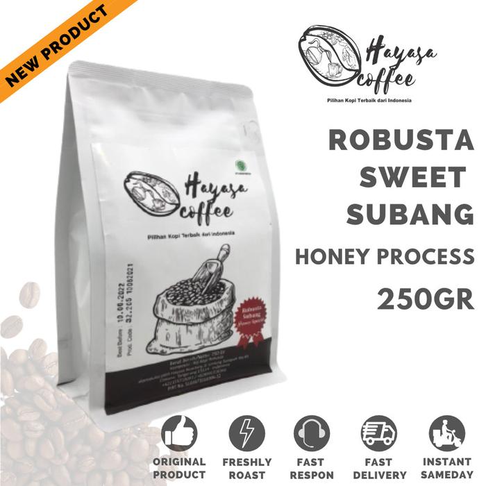 Gambar Kopi Robusta Subang HONEY PROCESS - 250gr dari HAYASA COFFEE undefined Tokopedia