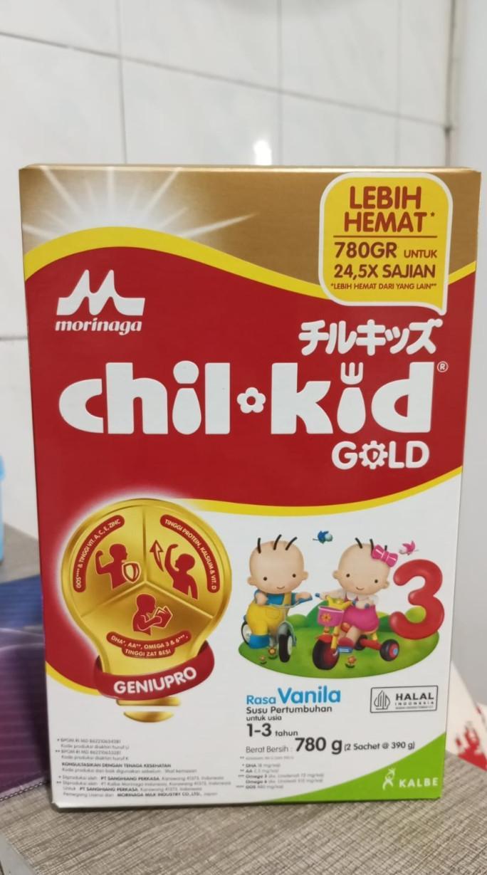 Gambar CHILKID GOLD / CHIL KID REGULER 800GR VANILLA-MADU / SUSU ANAK 1-3THN - VANILLA dari lansusb419usv undefined Tokopedia