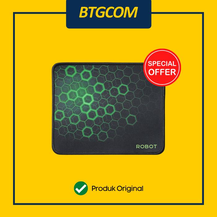 Gambar Robot RP01 Alas Karet Anti Slip 220x180x2mm Mousepad - Hijau dari btgcom Kota Denpasar Tokopedia