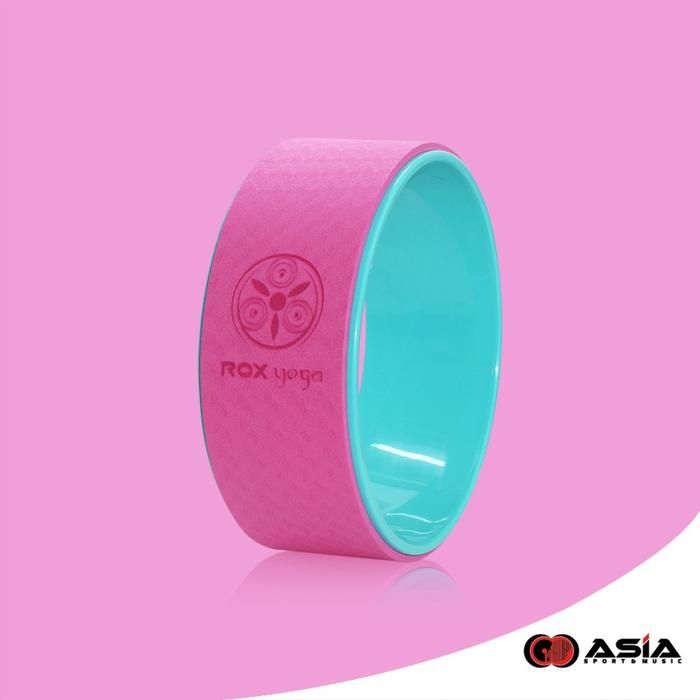 Gambar Yoga Wheel Alat Bantu Roda Yoga Tulang Rileks Punggung Gym 33cm 020-2 - Rox Pnk/grn dari Hobistore888 undefined Tokopedia