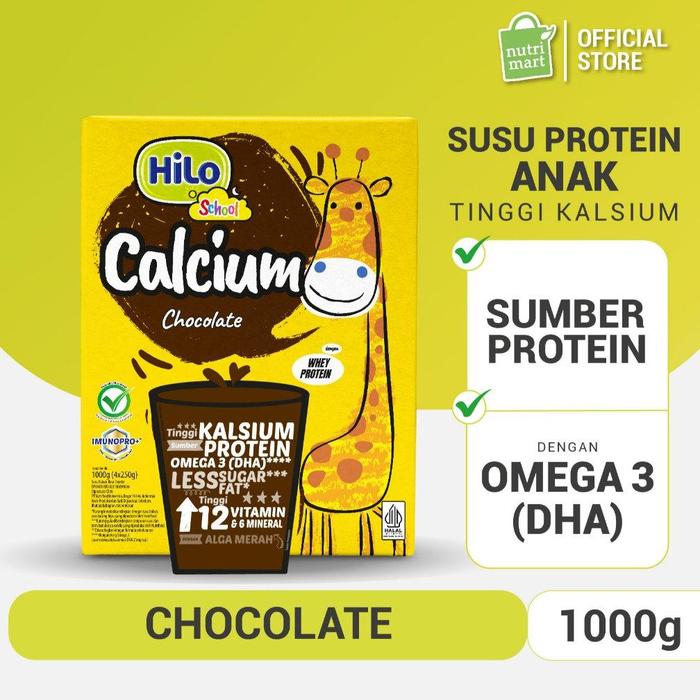 Gambar Hilo School Chocolate 1000 Gram - Susu Tinggi Kalsium dari Gerai Eshar undefined Tokopedia