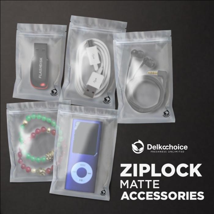 Gambar Plastik Klip Kombinasi Aksesoris - Zipbag Ziplock Matte Doff Variasi - 6x10 dari Aneka Bungkus undefined 2 Tokopedia