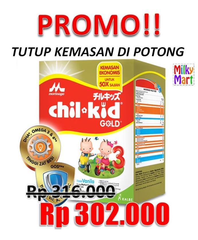 Gambar Morinaga Chil Kid Gold 1600gr Vanila/Madu - Vanila Peduli dari lansusb419usv undefined Tokopedia