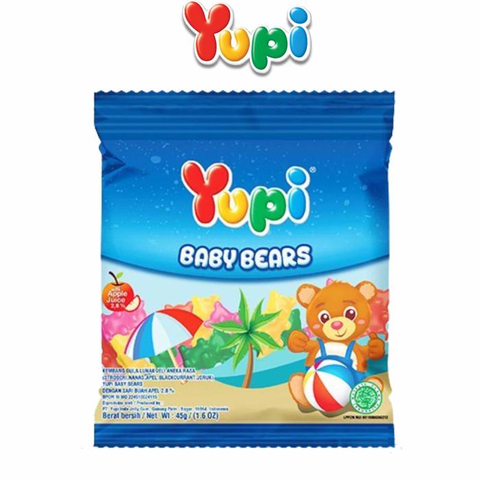 Gambar Permen Yupi Aneka Rasa * Yupi Candy * Permen Kembang Gula Lunak * 1pcs - BABY BEAR dari MD mandiri undefined Tokopedia