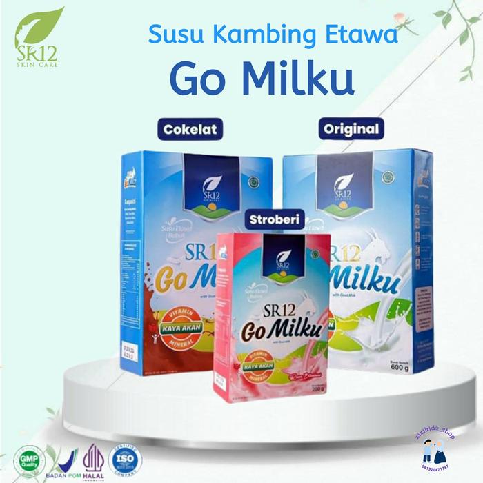 Gambar Susu Kambing Etawa Go Milku SR12 Susu Bubuk Anak dan Ibu Hamil - Original, 600 gram dari zizikids_NEW undefined Tokopedia