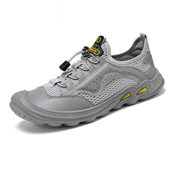 Gambar Leedoo Sepatu Pria Sepatu Olahraga Sepatu Hiking Outdoor Slip On MR701 - Abu-abu, 39 dari Leedoo undefined Tokopedia