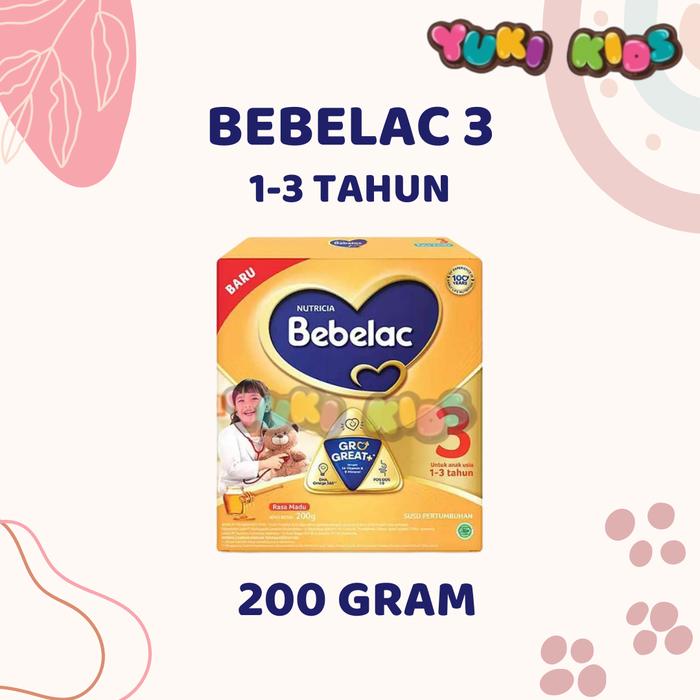 Gambar Bebelac 3 Madu 200gr (1-3 Tahun) dari YUKI KIDS 16 undefined Tokopedia