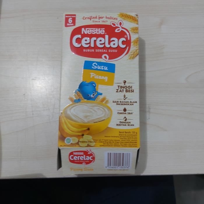 Gambar ANEKA DUS BUBUR BAYI NESTLE CERELAC - PISANG 120 GR dari TB.LJ undefined Tokopedia