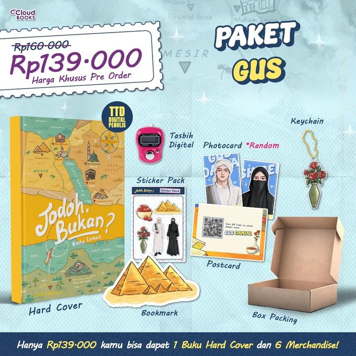 Gambar PRE ORDER - Buku Novel - Jodoh Bukan? - Bintu Ismail - Cloudbook Publishing - Bumifiksi (30 Juli - 12 Agustus) - PO TGL 30 JULI dari BumifiksiJogjakarta undefined 5 Tokopedia