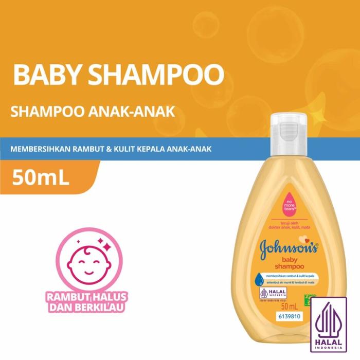 Gambar Johnson SHAMPO BABY / KIDS 100mL bayi / anak rambut wangi lembut - GOLD 50ML dari LINGLANG FASHION undefined Tokopedia
