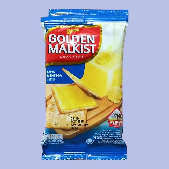 Gambar Nissin Golden Malkist Crackers Butter Biscuit [10 sachet/pack] dari Juan Jaya Shopp undefined Tokopedia