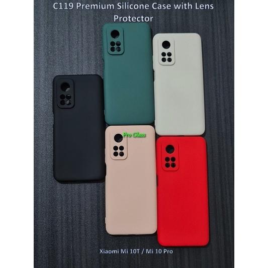 C119 Xiaomi Mi 10T 10T Pro 11 11 Lite 11 Ultra Redmi 9A 9T Redmi Note 10 5G Poco M3 M3 Pro Matte Silicone Case Lens Protection Mi 11 Ultra, Pink