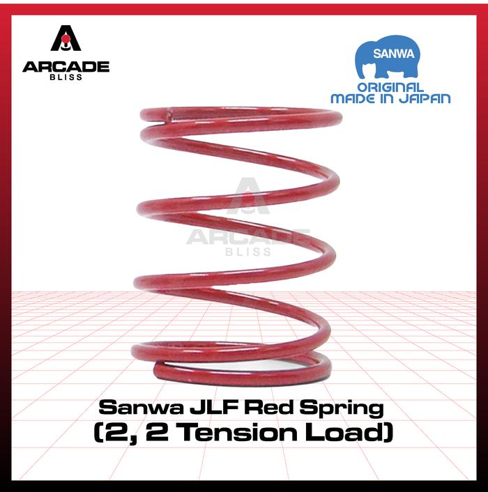 Gambar Sanwa Original Spring Mod Tension Load Violet Yellow Red Blue Arcade Stick Lever Part DIY For JLF JLX - Merah dari Arcade Bliss undefined Tokopedia