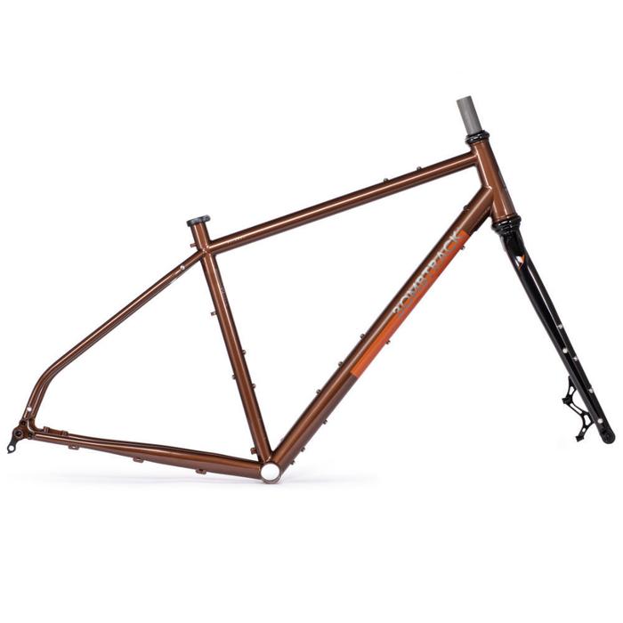 Jual BOMBTRACK BEYOND Steel Bikepacking Frameset Root Beer Small
