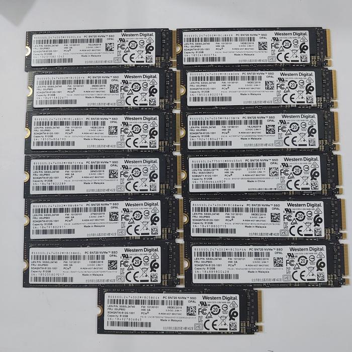 Jual ssd nvme 512gb western digital PC SN720 NVME WD 512GB