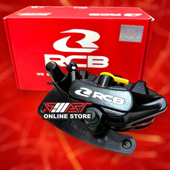 Gambar KALIPER RCB E SERIES DEPAN HONDA VARIO 125/150 , BEAT , SCOOPY - Hitam dari SMARTMOTOSHOP undefined Tokopedia