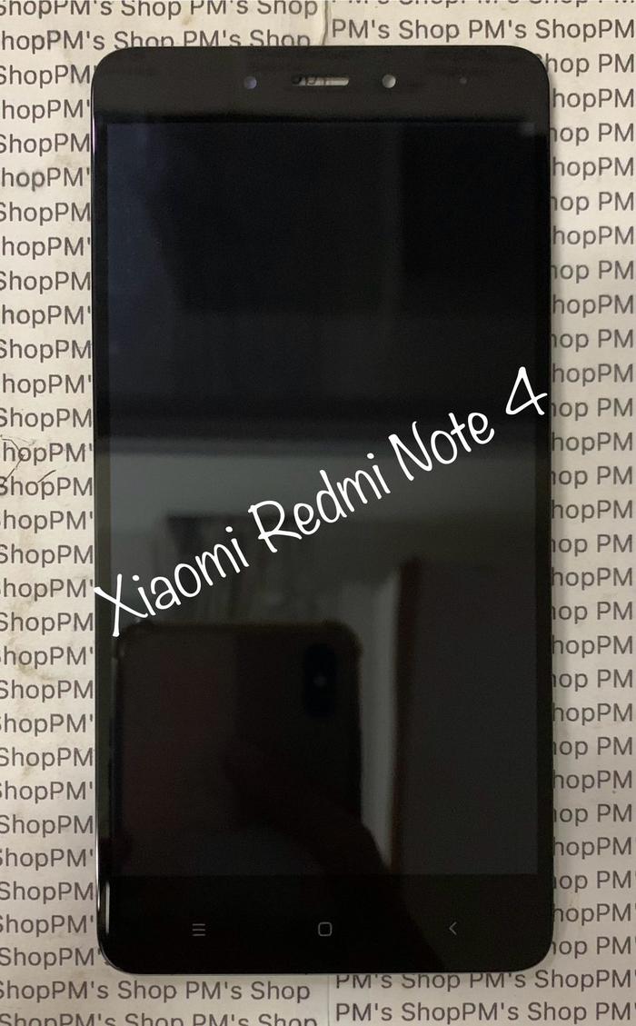 Gambar Lcd Touchscreen xiaomi Redmi Note 4 - Hitam dari PM's Shop undefined Tokopedia