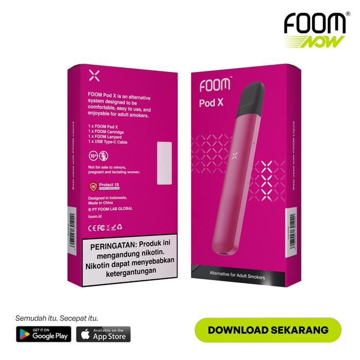 Foom Pod X - Device [All Colour] - SPACE GRAY | Indo4ward